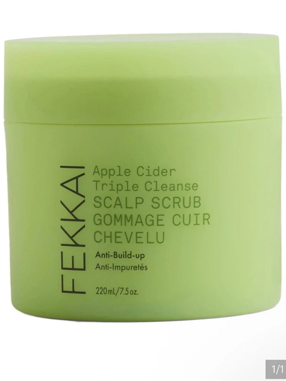 NEW Fekkai Apple Cider Scalp Scrub Hair Mask — Green
